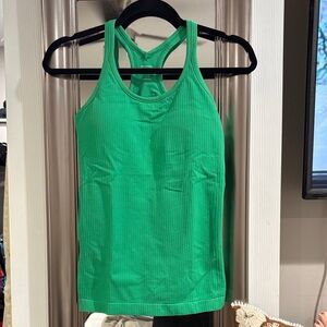 Green Racerback Tank Top
